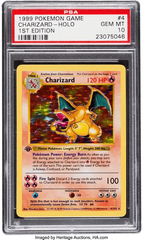 charizard price list